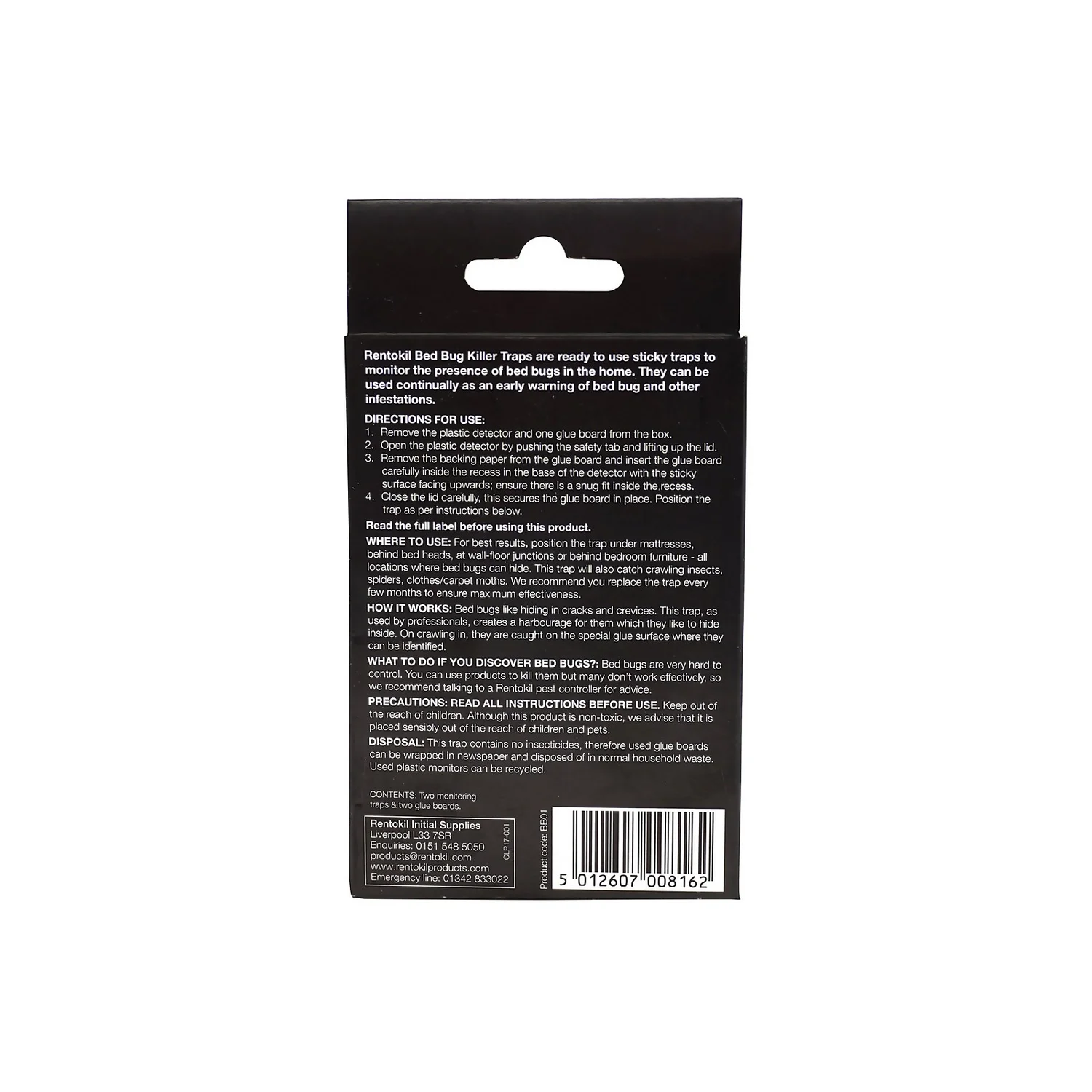 Rentokil Bedbug Killer Traps 5 Rentokil Bedbug Killer Traps - Image 3