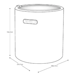 Keter Cool Stool Outdoor Ice Cooler Table 39L - Graphite 15 Keter Cool Stool Outdoor Ice Cooler Table 39L - Graphite -Elise Bloom 12884590 6574864304895723