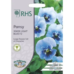 RHS Pansy Jolly Joker Light Blue F2