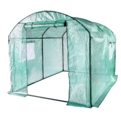 Homebase 2 X 3 X 1.9 M Walk-in Polytunnel Greenhouse