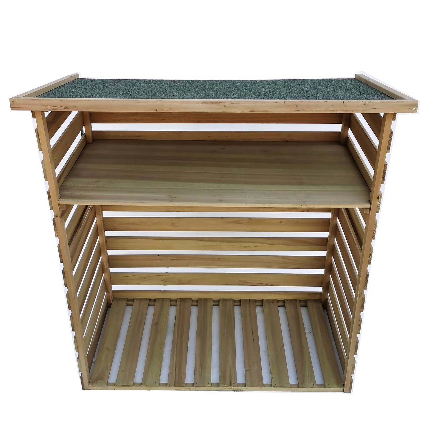 Wooden Log Store 3 Wooden Log Store