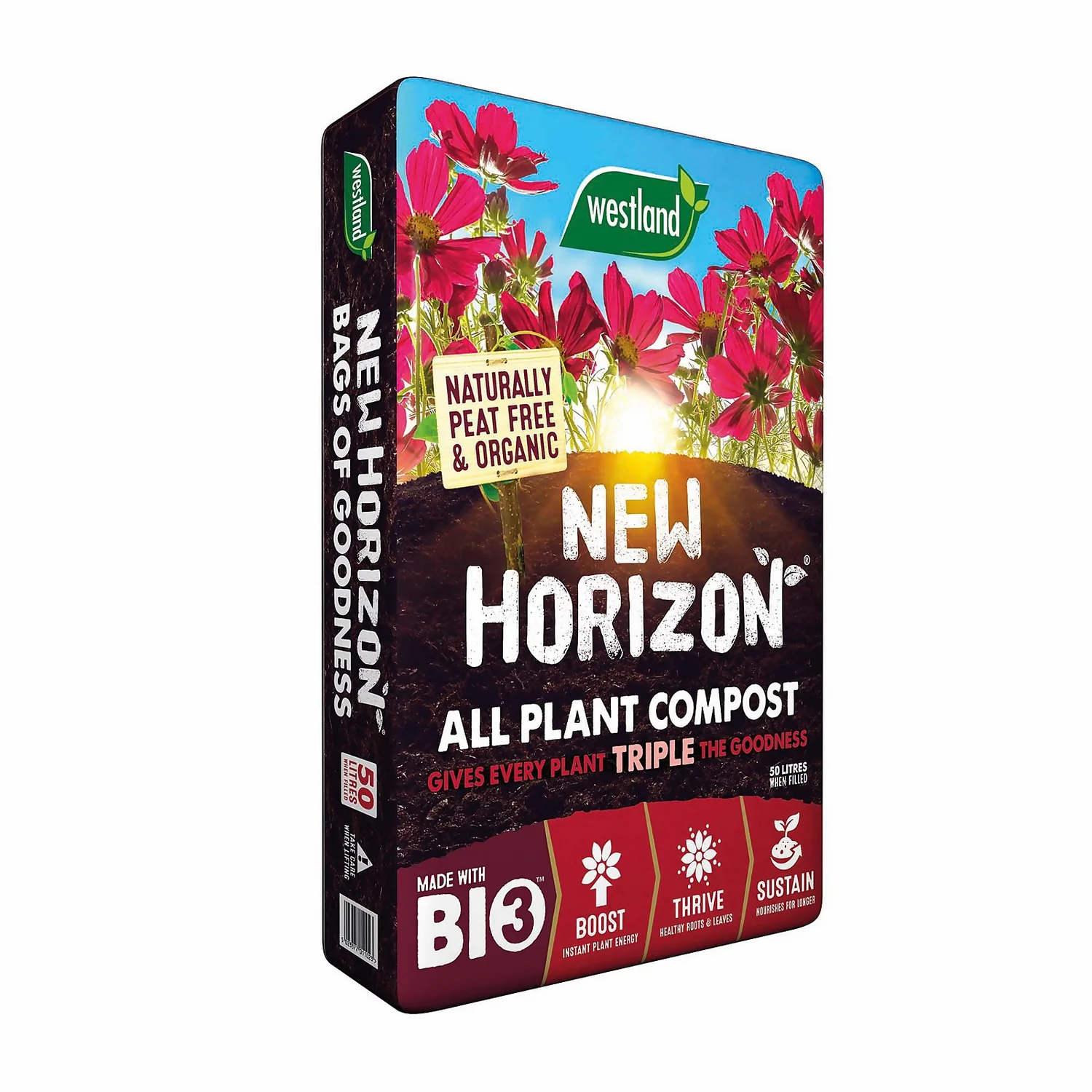 New Horizon Peat Free All Plant Compost - 50L 3 New Horizon Peat Free All Plant Compost - 50L