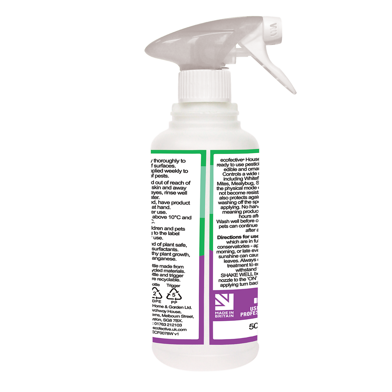 Ecofective® Houseplant Bug Control - 500ml 4 Ecofective® Houseplant Bug Control - 500ml - Image 2