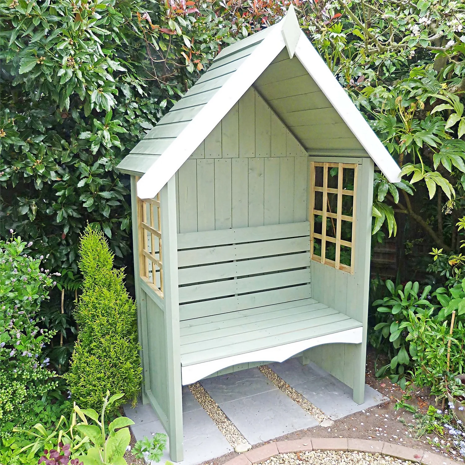 Shire Mimosa Arbour - 4x2ft 6 Shire Mimosa Arbour - 4x2ft - Image 4