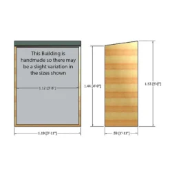 Shire Garden Store Shiplap - 4x2ft 15 Shire Garden Store Shiplap - 4x2ft -Elise Bloom 12887188 2024851572700855