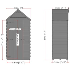 Shire Tool Store Overlap - 3x2ft 14 Shire Tool Store Overlap - 3x2ft -Elise Bloom 12887191 6384851580684872