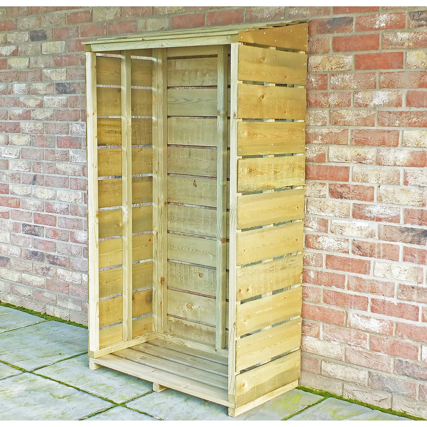 Shire Tall Wall Log Store - 3x1.5ft 5 Shire Tall Wall Log Store - 3x1.5ft - Image 3