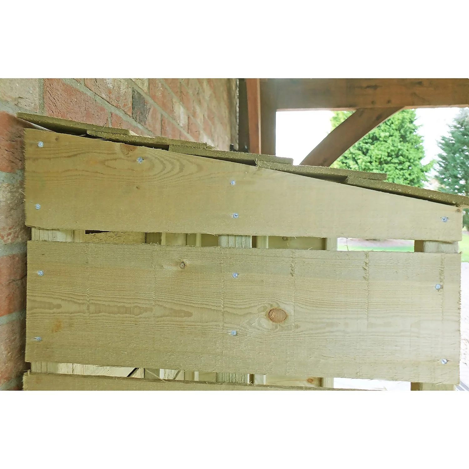 Shire Tall Wall Log Store - 3x1.5ft 8 Shire Tall Wall Log Store - 3x1.5ft - Image 6