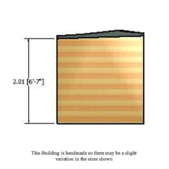 Shire Hampton Summerhouse (incl. Installation) - 7 X 7ft -Elise Bloom 12887389 4164849864437600