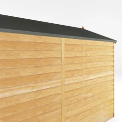 Mercia 8x6ft Overlap Apex Wooden Shed With Installation -Elise Bloom 12888100 2075033256340263