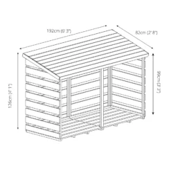 Mercia (Installation Included) Double Log Store -Elise Bloom 12888117 2835028837810777