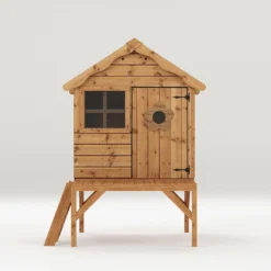 Mercia 4 X 7ft Snug Wooden Playhouse With Tower 13 Mercia 4 X 7ft Snug Wooden Playhouse With Tower -Elise Bloom 12888281 4805027835793860