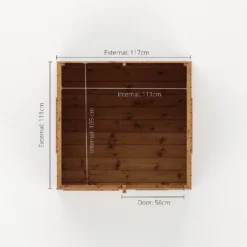 Mercia 4 X 4ft Snug Wooden Playhouse - Installation Included 19 Mercia 4 X 4ft Snug Wooden Playhouse - Installation Included -Elise Bloom 12888284 1135027553349167
