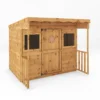 Mercia 5'9ft X 5'8ft Pent Style Wooden Playhouse 1 Mercia 5'9ft X 5'8ft Pent Style Wooden Playhouse -Elise Bloom 12888294 1095019818831757