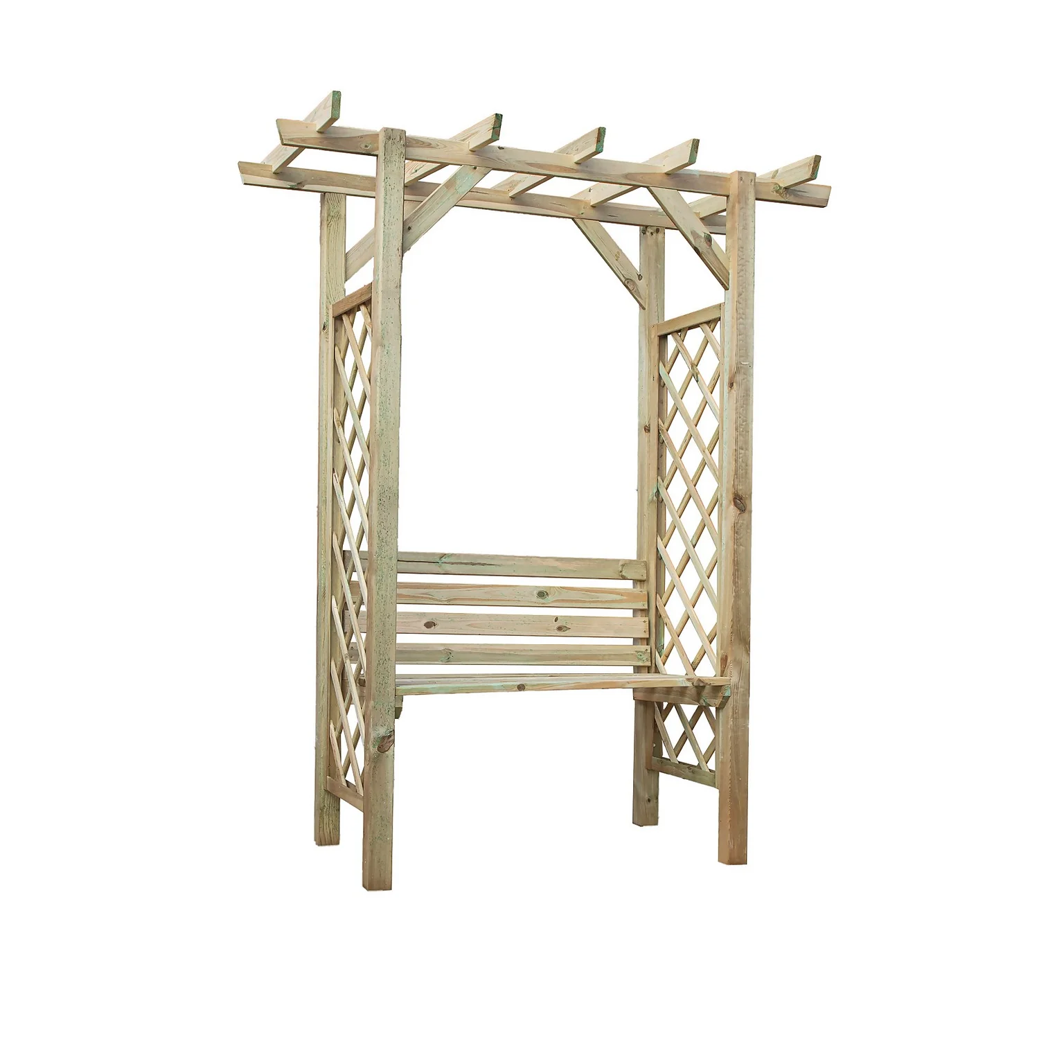 Mercia Pergola Seated Arbour 7 Mercia Pergola Seated Arbour - Image 5
