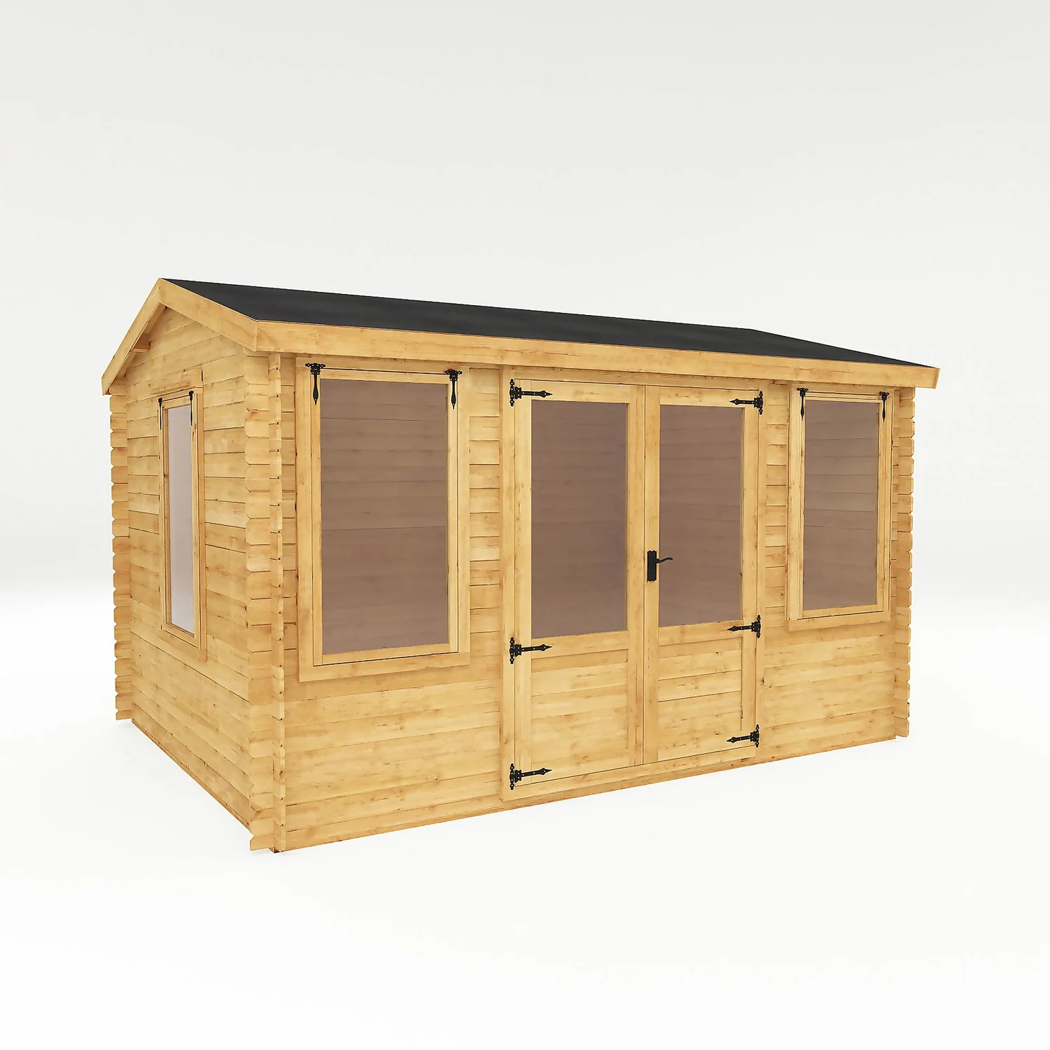 Mercia 4 X 3m 19mm Reverse Log Cabin 3 Mercia 4 X 3m 19mm Reverse Log Cabin