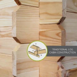 Mercia 3 X 2.5m 19mm Log Cabin (Installed) 16 Mercia 3 X 2.5m 19mm Log Cabin (Installed) -Elise Bloom 12888464 1985023718924499