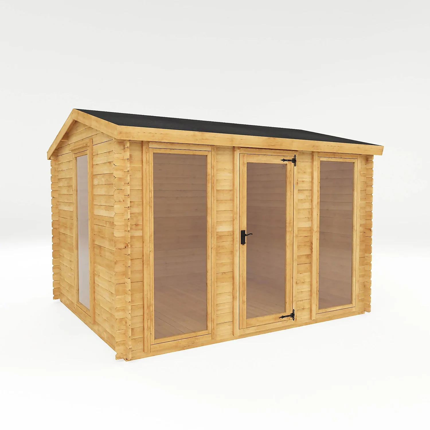 Mercia 3.5 X3m 19mm Log Cabin (Installed) 3 Mercia 3.5 X3m 19mm Log Cabin (Installed)