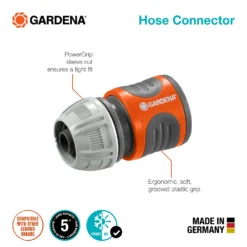 GARDENA Hose Connector 13 Mm (1/2") 15 Mm (5/8") 9 GARDENA Hose Connector 13 Mm (1/2") 15 Mm (5/8") -Elise Bloom 13043386 1094907553956595