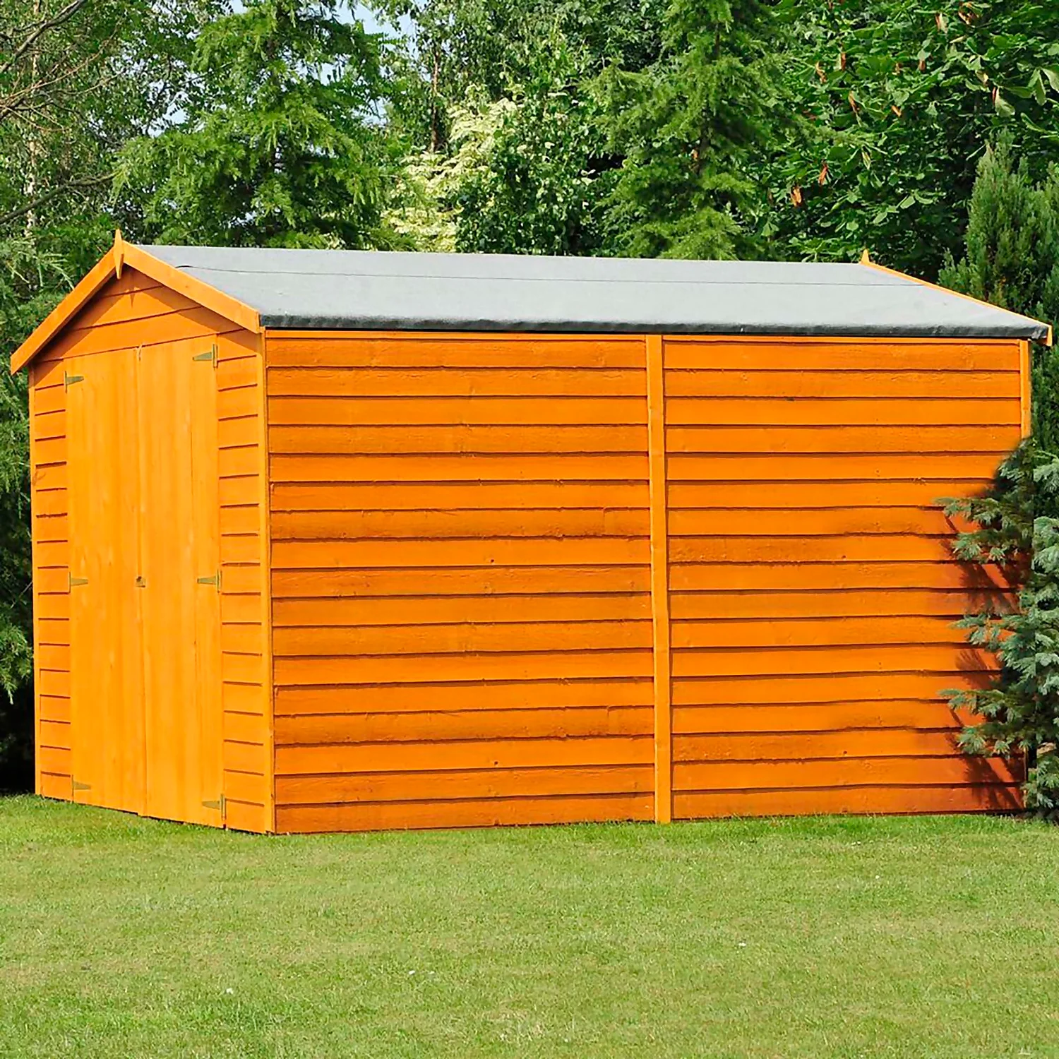 Shire 10 X 6ft Shed Overlap Double Door - No Windows 5 Shire 10 X 6ft Shed Overlap Double Door - No Windows - Image 3