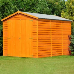 Shire 12 X 6ft Shed Overlap Double Door - No Windows 12 Shire 12 X 6ft Shed Overlap Double Door - No Windows -Elise Bloom 13082802 7404862497599819