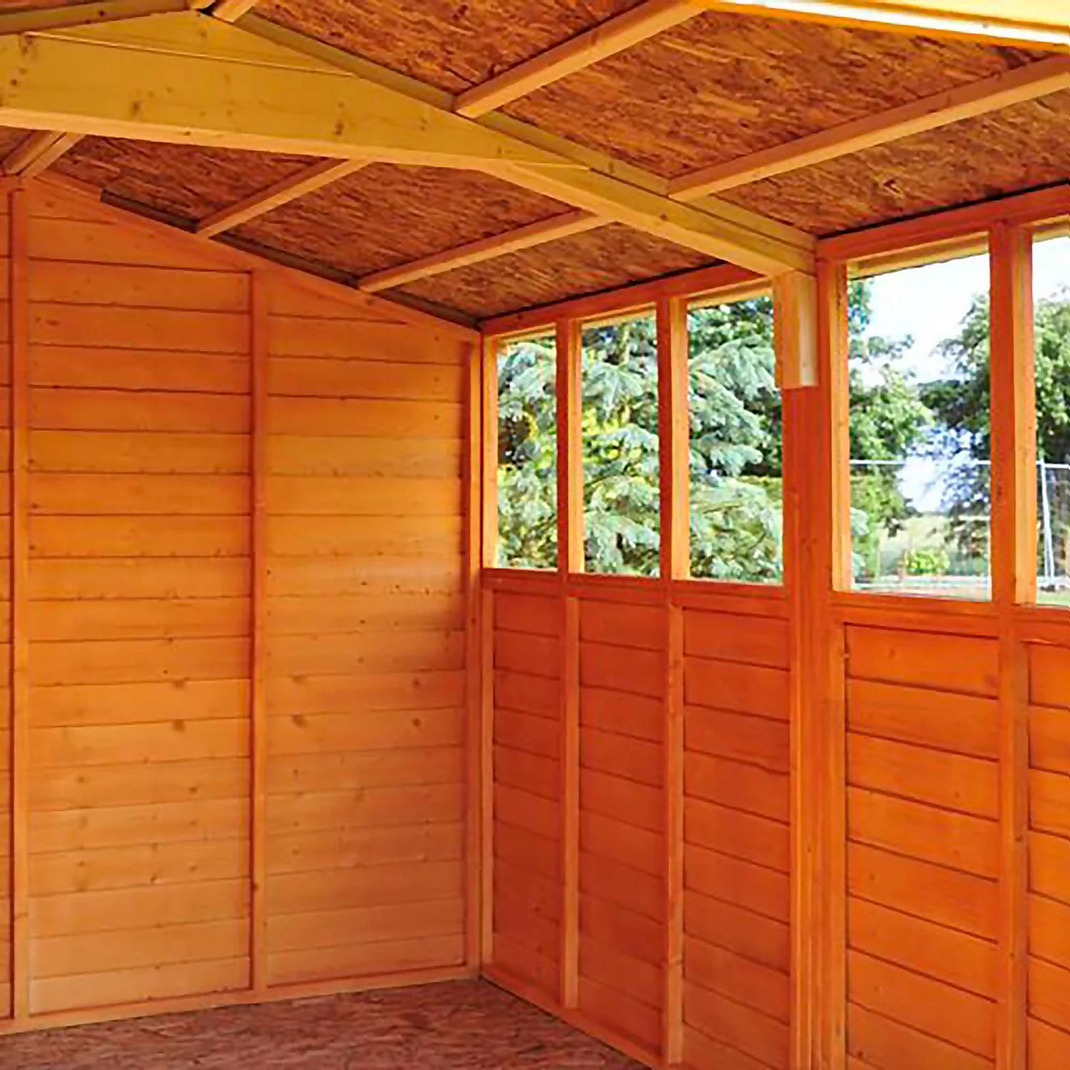 Shire 12 X 8ft Shed Overlap Double Door 8 Shire 12 X 8ft Shed Overlap Double Door - Image 6