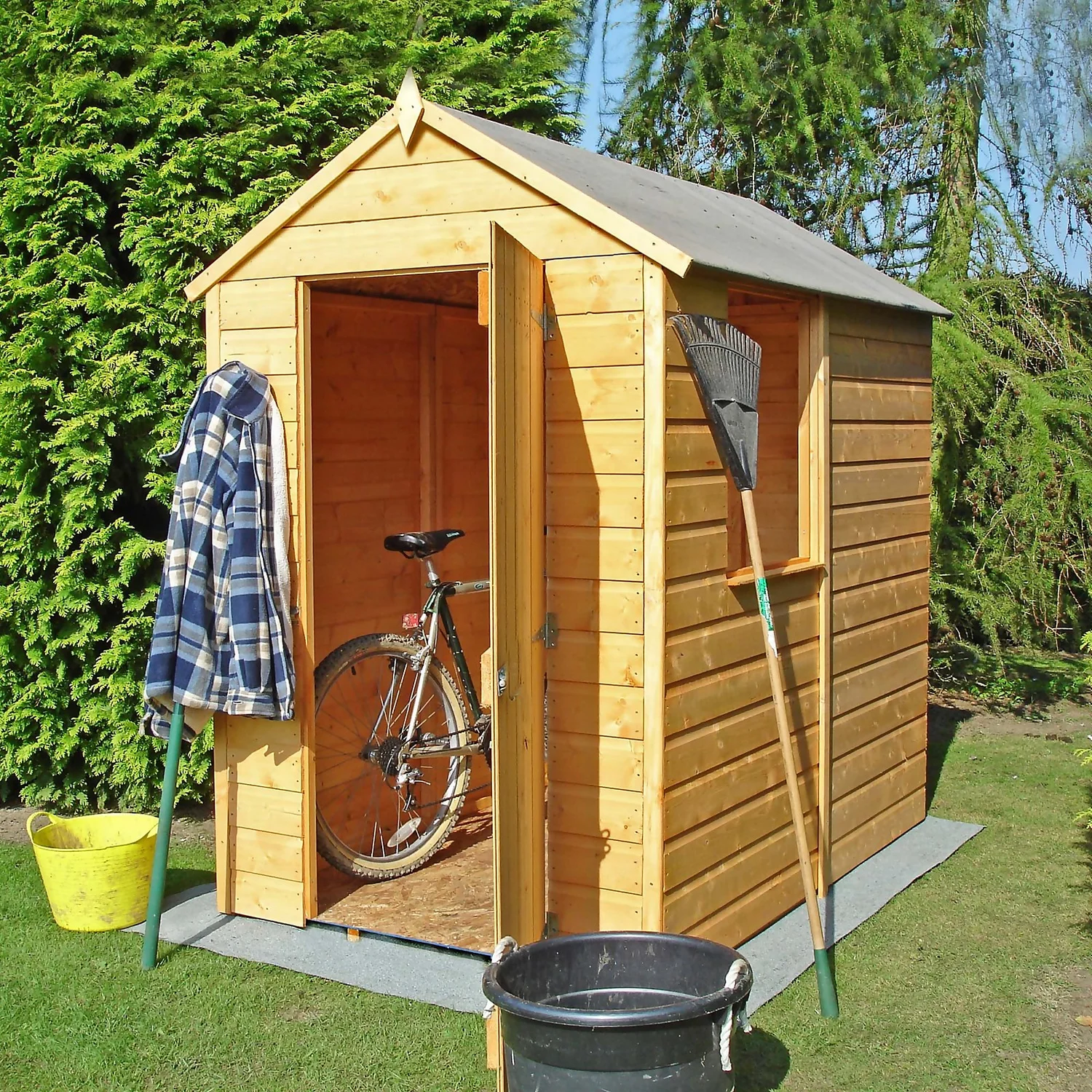 Shire 6 X 4ft Shed Shetland Shiplap 4 Shire 6 X 4ft Shed Shetland Shiplap - Image 2