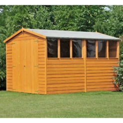 Shire 10 X 8ft Shed Overlap Double Door 12 Shire 10 X 8ft Shed Overlap Double Door -Elise Bloom 13082806 1014862497180050