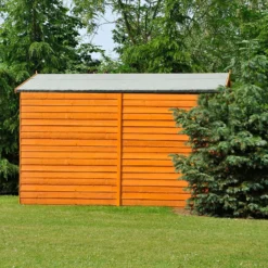 Shire 12 X 8ft Shed Overlap Double Door - No Windows -Elise Bloom 13082813 6644862497669080
