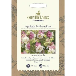 Country Living Aquilegia Petticoat Pink Seeds
