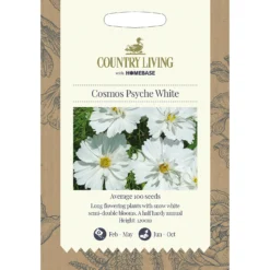 Country Living Cosmos Psyche White Seeds