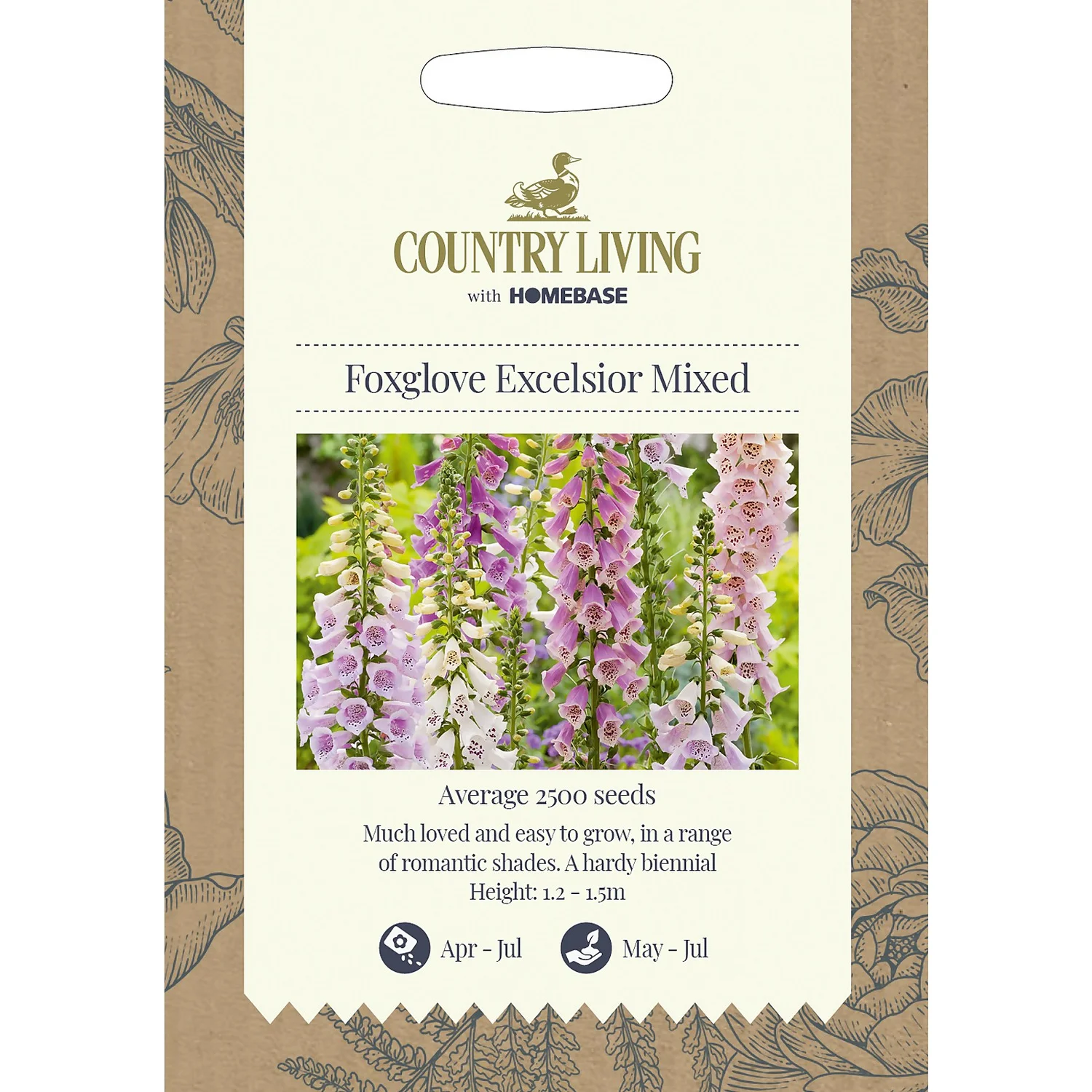 Country Living Foxglove Excelsior Mixed Seeds 3 Country Living Foxglove Excelsior Mixed Seeds