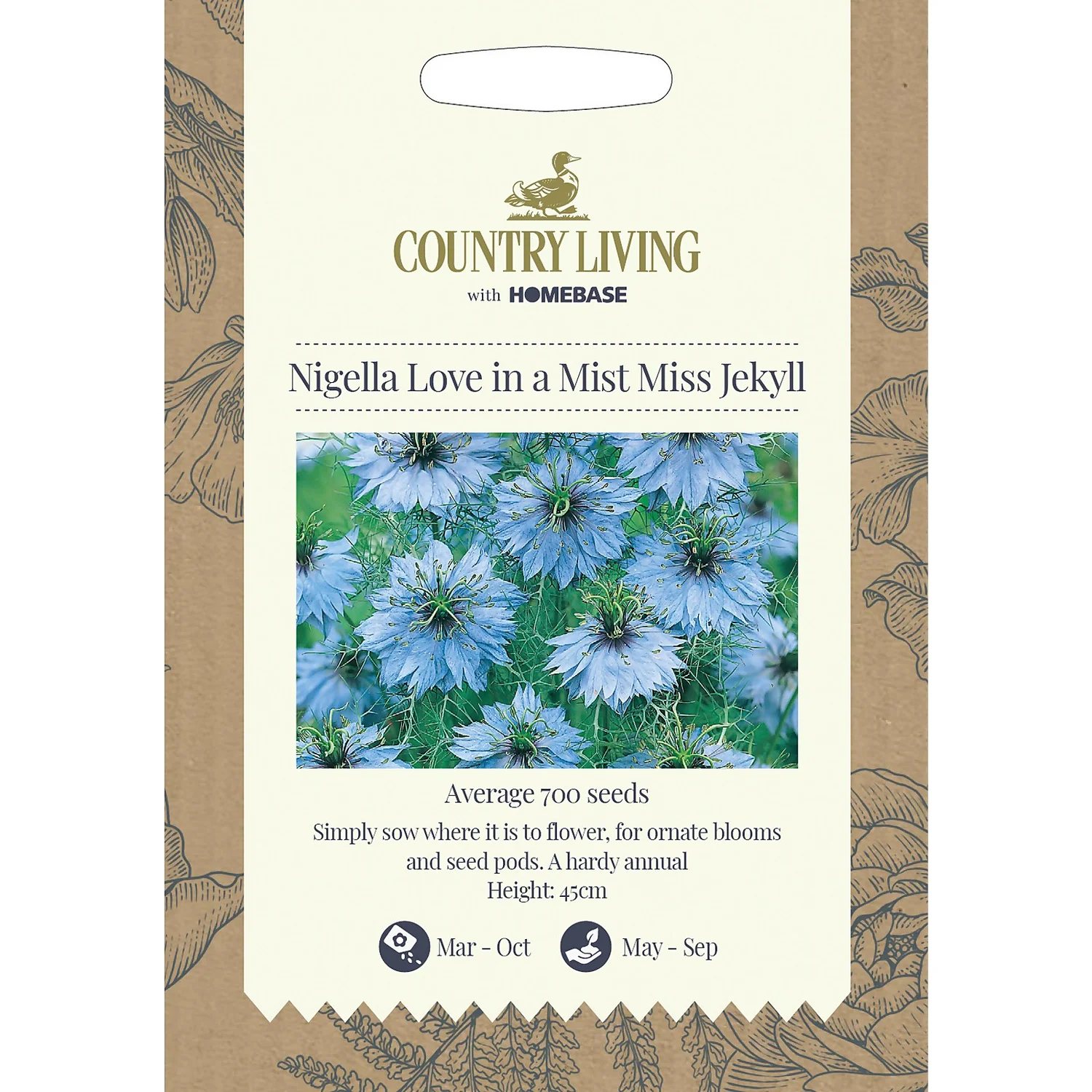Country Living Nigella Love In A Mist Miss Jekyll Seeds 3 Country Living Nigella Love In A Mist Miss Jekyll Seeds