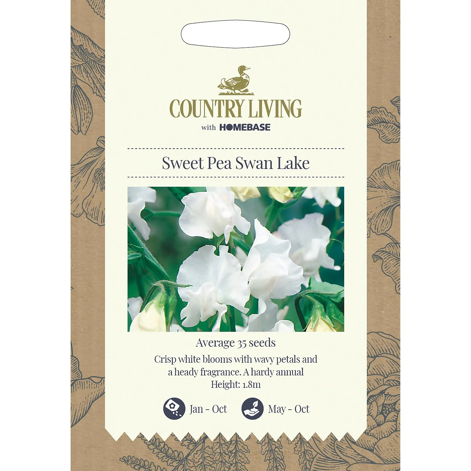 Country Living Sweet Pea Swan Lake Seeds 3 Country Living Sweet Pea Swan Lake Seeds