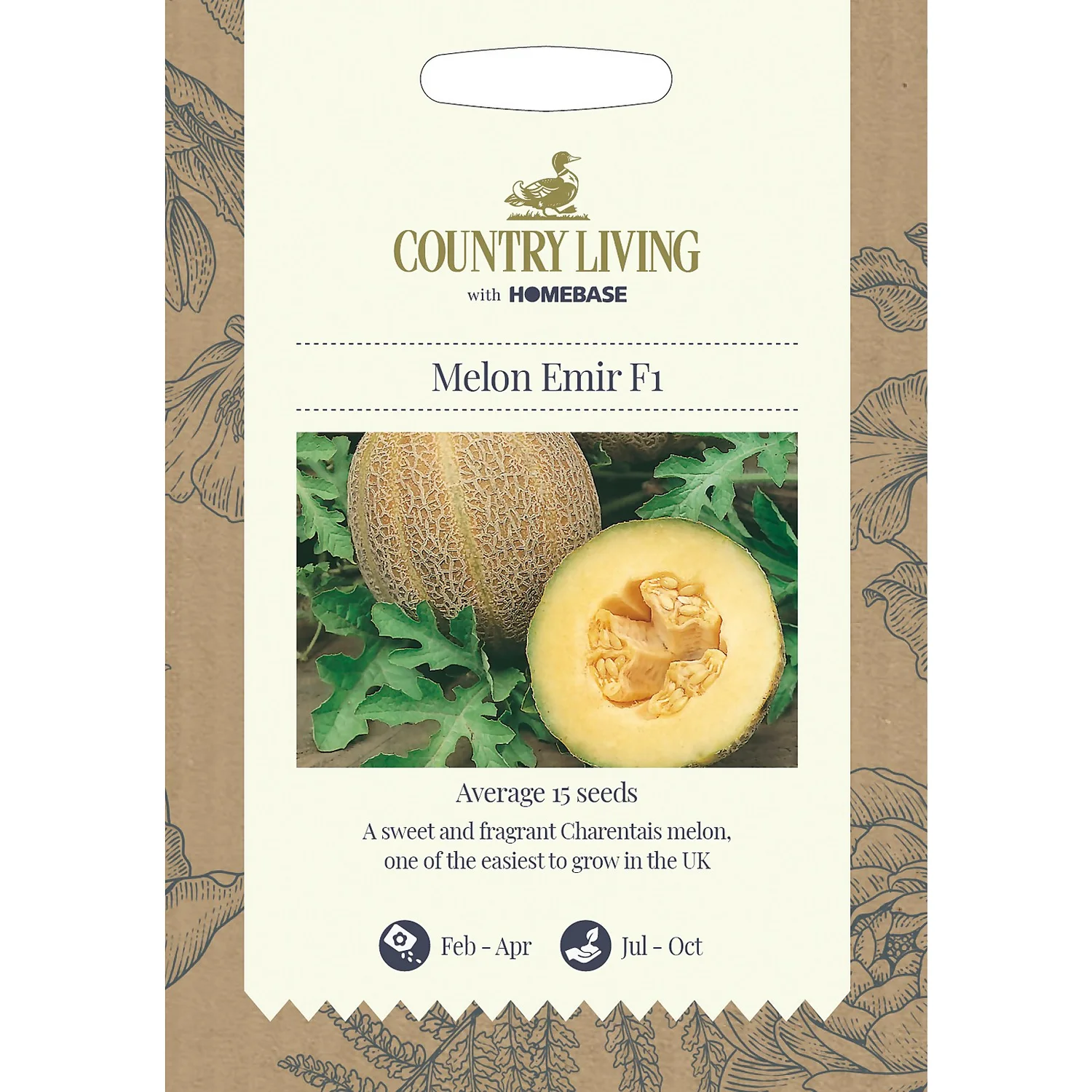 Country Living Melon Emir F1 Seeds 3 Country Living Melon Emir F1 Seeds