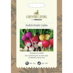 Country Living Radish Bright Lights Seeds