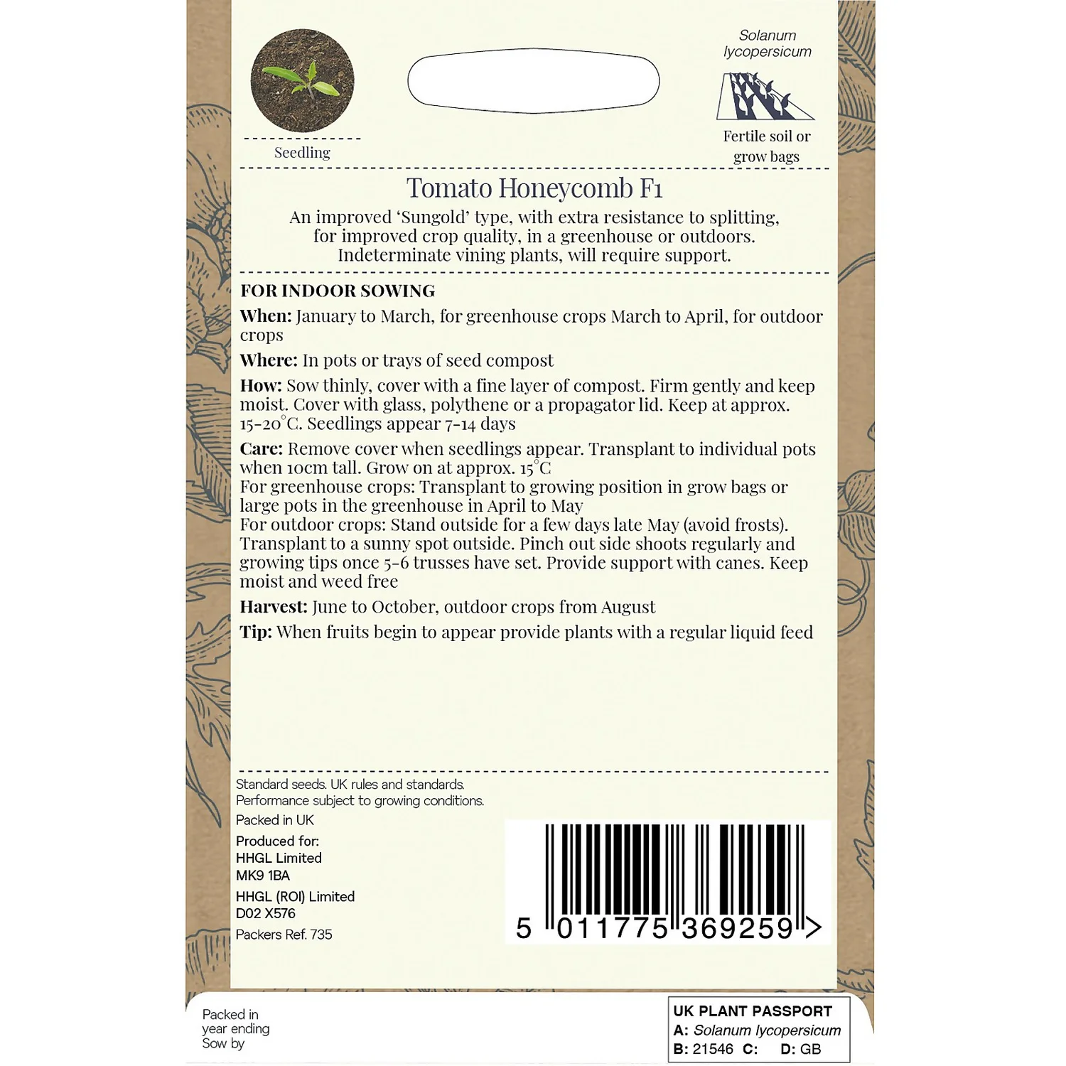 Country Living Tomato Honeycomb F1 Seeds 4 Country Living Tomato Honeycomb F1 Seeds - Image 2