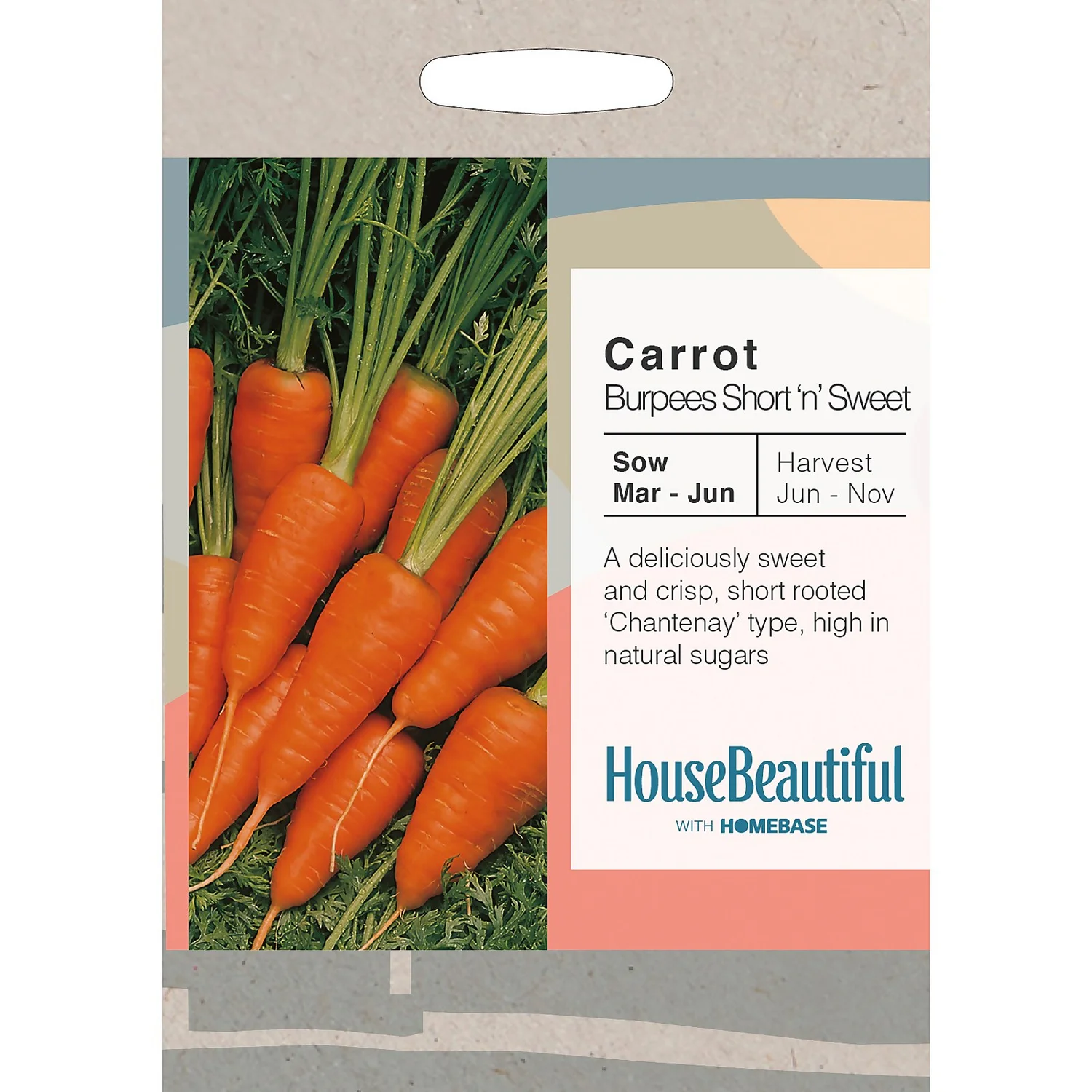 House Beautiful Carrot Burpees Short N Sweet Seeds 3 House Beautiful Carrot Burpees Short N Sweet Seeds