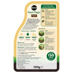 Miracle-Gro Patch Magic Dog Spot Repair Grass Seed - 130 Spots 9 Miracle-Gro Patch Magic Dog Spot Repair Grass Seed - 130 Spots -Elise Bloom 13130959 1364895338181286