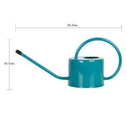 Homebase Metal Watering Can 1L - Teal 8 Homebase Metal Watering Can 1L - Teal -Elise Bloom 13188717 1784928024914350