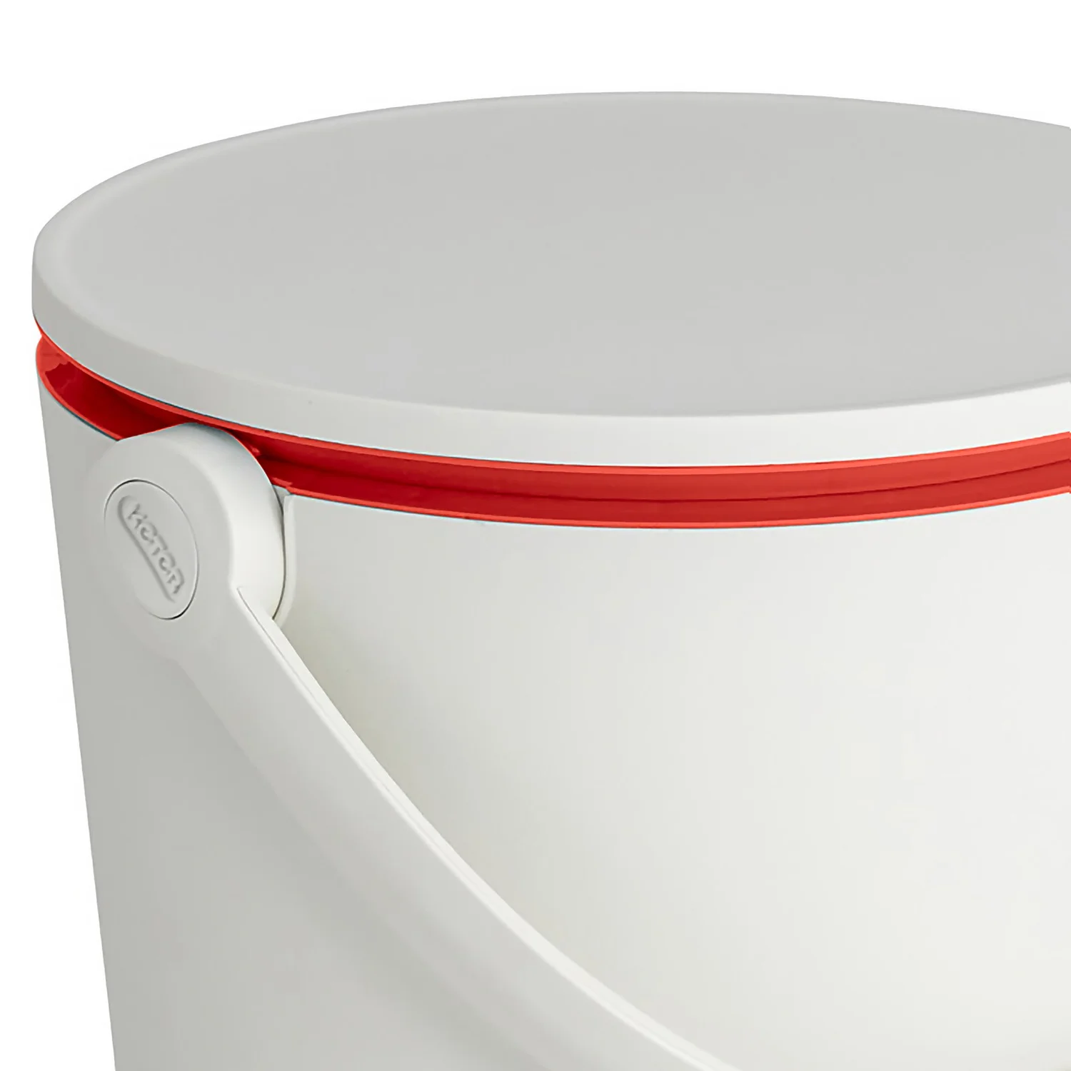 Keter GoBar Outdoor Ice Cooler Table Garden Furniture - Red / White 6 Keter GoBar Outdoor Ice Cooler Table Garden Furniture - Red / White - Image 4