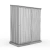 Absco 5 X 3ft Space Saver Metal Pent Shed - Zinc 2 Absco 5 X 3ft Space Saver Metal Pent Shed - Zinc -Elise Bloom 13440830 3394929163991895