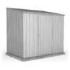 Absco 7.5 X 5ft Space Saver Metal Pent Shed - Zinc 1 Absco 7.5 X 5ft Space Saver Metal Pent Shed - Zinc -Elise Bloom 13440831 3594929185406576