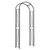 Panacea KD Round Top Garden Arch - Black 1 Panacea KD Round Top Garden Arch - Black -Elise Bloom 13480852 1354931199679869