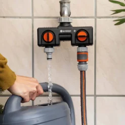 GARDENA Twin-Tap Hose Pipe Connector 9 GARDENA Twin-Tap Hose Pipe Connector -Elise Bloom 13489627 8904920780813120