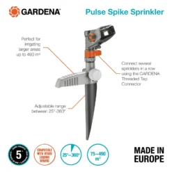 GARDENA Pulse Spike Water Sprinkler -Elise Bloom 13489629 1144924640534250