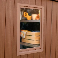 Keter Darwin Outdoor Apex Garden Storage Shed 6ft X 6ft - Brown 18 Keter Darwin Outdoor Apex Garden Storage Shed 6ft X 6ft - Brown -Elise Bloom 13492315 1185036180577576