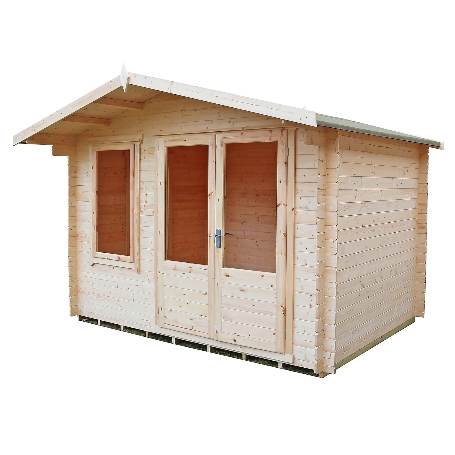 Shire 11 X 10ft Berryfield Garden Log Cabin 3 Shire 11 X 10ft Berryfield Garden Log Cabin