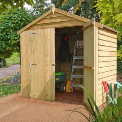 Shire 4 X 6ft Double Door Overlap Garden Shed With No Windows 14 Shire 4 X 6ft Double Door Overlap Garden Shed With No Windows -Elise Bloom 13505225 5024926477594627