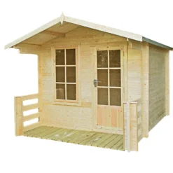Shire 9 X 9ft Maulden Log Cabin - Including Installation